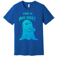 This Is Boo Sheet Funny Halloween Ghost Costume Gift Premium T-Shirt