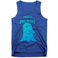 This Is Boo Sheet Funny Halloween Ghost Costume Gift Tank Top