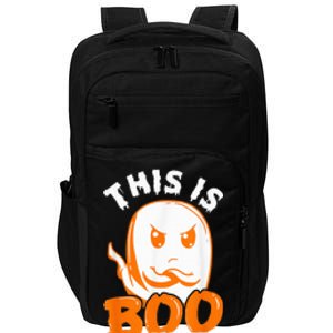 THIS IS BOO SHEET Funny Halloween Ghost Impact Tech Backpack