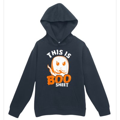 THIS IS BOO SHEET Funny Halloween Ghost Urban Pullover Hoodie