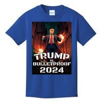 Trump Is Bulletproof 2024 Fight! Fight! Fight! Gift Kids T-Shirt