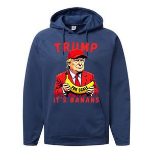 Trump ItS Banana Starship Performance Fleece Hoodie