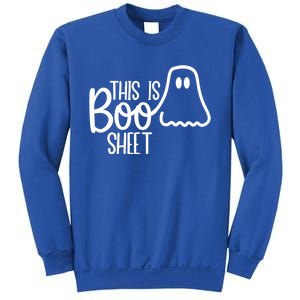 This Is Boo Sheet Ghost Funny Halloween Costume Gift Sweatshirt