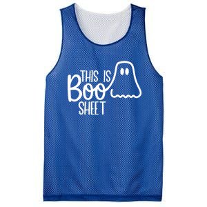 This Is Boo Sheet Ghost Funny Halloween Costume Gift Mesh Reversible Basketball Jersey Tank