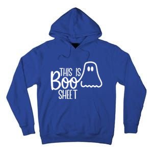 This Is Boo Sheet Ghost Funny Halloween Costume Gift Tall Hoodie