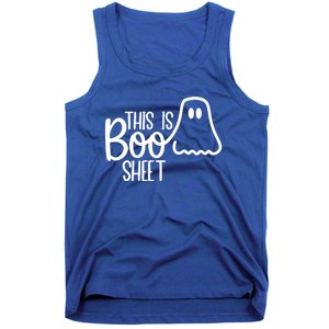 This Is Boo Sheet Ghost Funny Halloween Costume Gift Tank Top