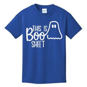 This Is Boo Sheet Ghost Funny Halloween Costume Gift Kids T-Shirt