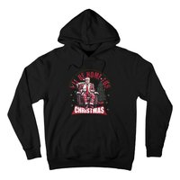 Trump ILl Be Home For Christmas Humorous Trump Christmas Hoodie