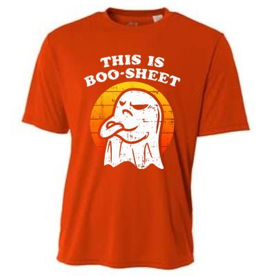 This Is Boosheet Halloween Ghost Funny Cooling Performance Crew T-Shirt