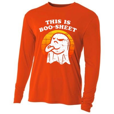 This Is Boosheet Halloween Ghost Funny Cooling Performance Long Sleeve Crew