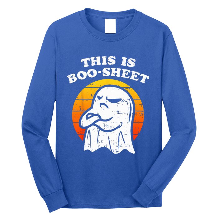 This Is Boosheet Halloween Ghost Funny Long Sleeve Shirt