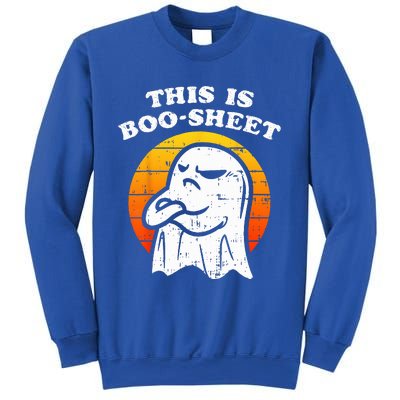 This Is Boosheet Halloween Ghost Funny Sweatshirt