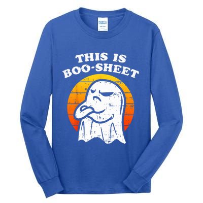 This Is Boosheet Halloween Ghost Funny Tall Long Sleeve T-Shirt