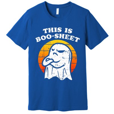 This Is Boosheet Halloween Ghost Funny Premium T-Shirt