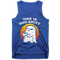 This Is Boosheet Halloween Ghost Funny Tank Top