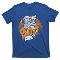 This Is Boo Sheet Funny Halloween Costume Ghost Gift T-Shirt