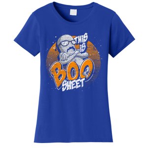 This Is Boo Sheet Funny Halloween Costume Ghost Gift Women's T-Shirt