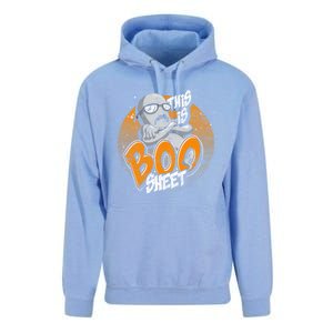 This Is Boo Sheet Funny Halloween Costume Ghost Gift Unisex Surf Hoodie