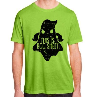 This Is Boo Sheet Lazy Halloween Costume Funny Ghost Pun Gift Adult ChromaSoft Performance T-Shirt