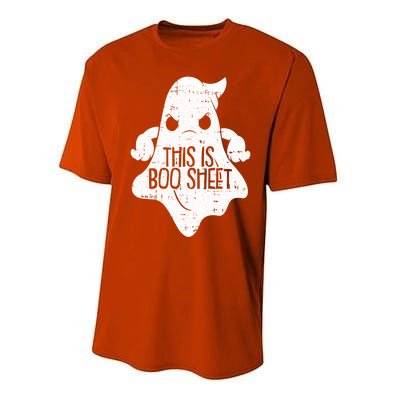 This Is Boo Sheet Lazy Halloween Costume Funny Ghost Pun Gift Performance Sprint T-Shirt