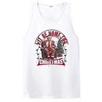 Trump ILl Be Home For Christmas Humorous Trump Christmas PosiCharge Competitor Tank