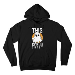 This Is Boo Sheet Trick Or Treat Funny Halloween Hoodie