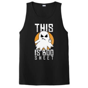 This Is Boo Sheet Trick Or Treat Funny Halloween PosiCharge Competitor Tank