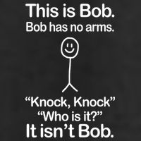 This Is Bob Knock Knock Funny 25L Jumbo Tote