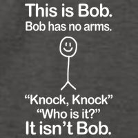 This Is Bob Knock Knock Funny Vector Backpack