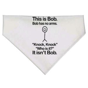 This Is Bob Knock Knock Funny USA-Made Doggie Bandana