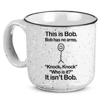 This Is Bob Knock Knock Funny 15oz Campfire Ceramic Mug