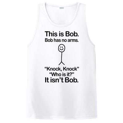 This Is Bob Knock Knock Funny PosiCharge Competitor Tank