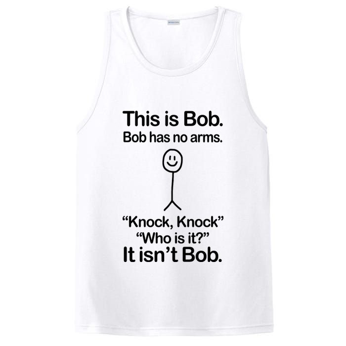 This Is Bob Knock Knock Funny PosiCharge Competitor Tank