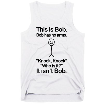 This Is Bob Knock Knock Funny Tank Top