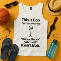 This Is Bob Knock Knock Funny Tank Top