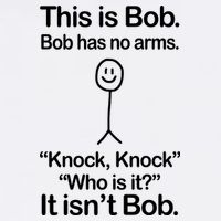 This Is Bob Knock Knock Funny Tank Top