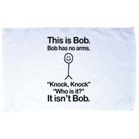 This Is Bob Knock Knock Funny Microfiber Hand Towel