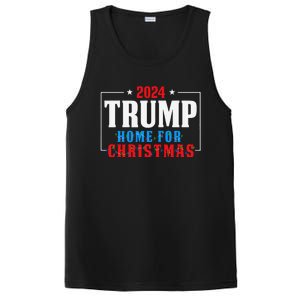 Trump I’Ll Be Home For Christmas Lights Xmas Pajamas Family PosiCharge Competitor Tank