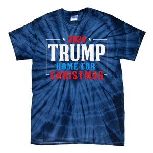 Trump I’Ll Be Home For Christmas Lights Xmas Pajamas Family Tie-Dye T-Shirt