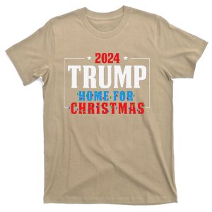 Trump I’Ll Be Home For Christmas Lights Xmas Pajamas Family T-Shirt