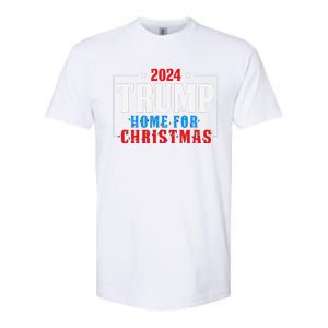 Trump I’Ll Be Home For Christmas Lights Xmas Pajamas Family Softstyle CVC T-Shirt