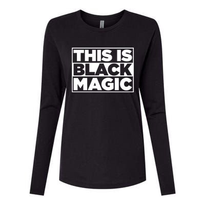 This Is Black Magic Womens Cotton Relaxed Long Sleeve T-Shirt