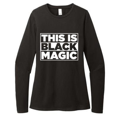 This Is Black Magic Womens CVC Long Sleeve Shirt