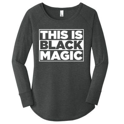 This Is Black Magic Women's Perfect Tri Tunic Long Sleeve Shirt