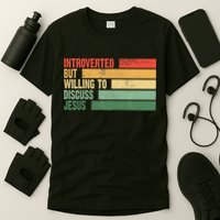 Trendy Introverted But Willing To Discuss Jesus T-Shirt