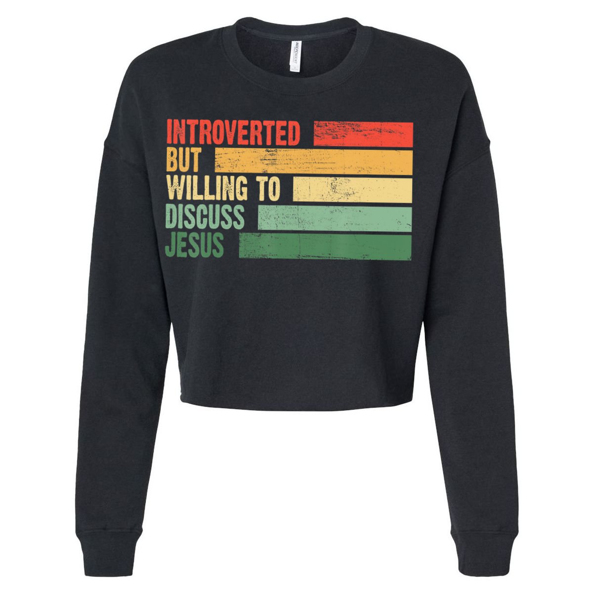 Trendy Introverted But Willing To Discuss Jesus Womens T-Shirt