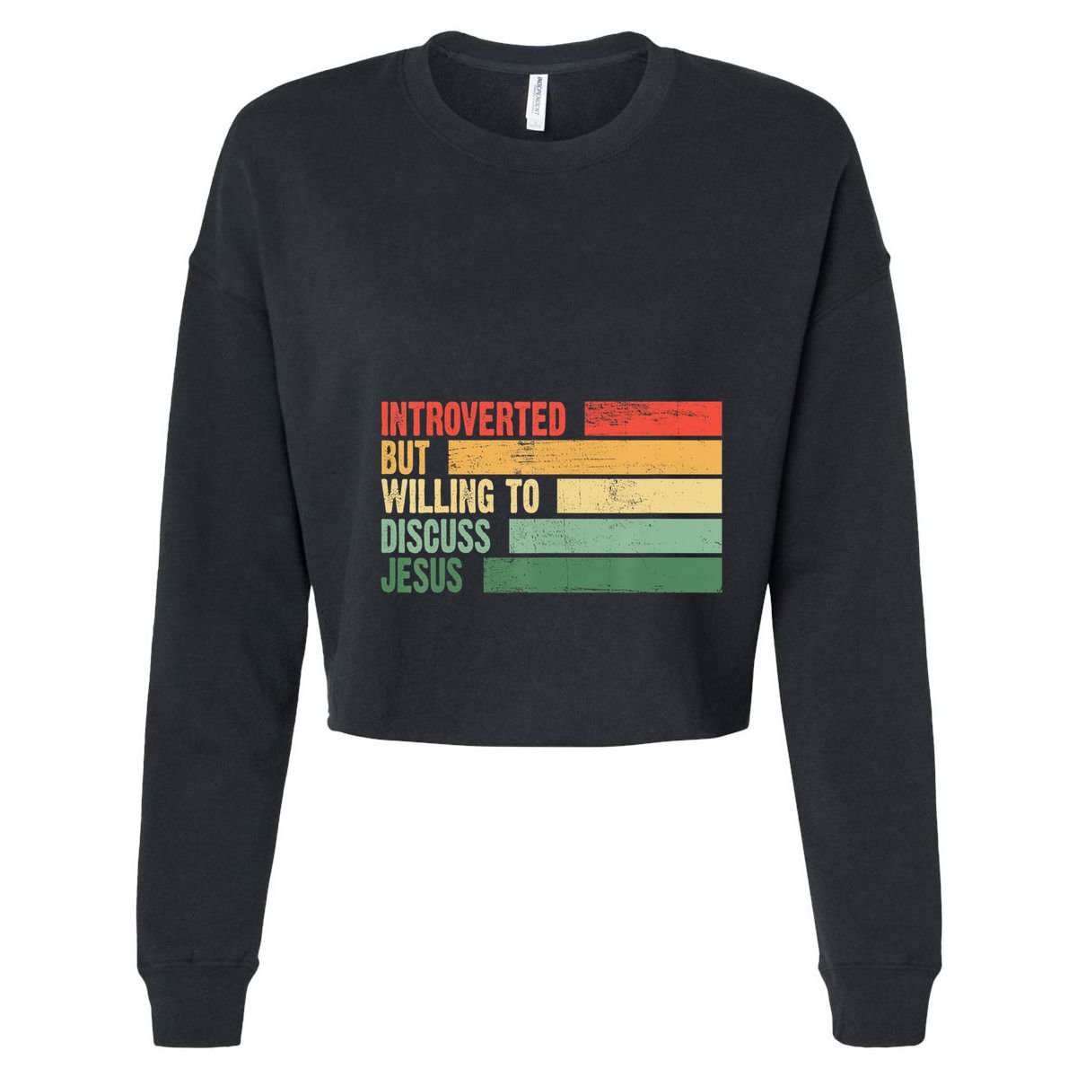 Trendy Introverted But Willing To Discuss Jesus Womens T-Shirt
