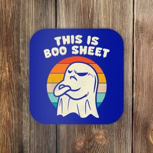 This Is Boo Sheegift Happy Halloween Funny Cute Ghost Meaningful Gift Coaster