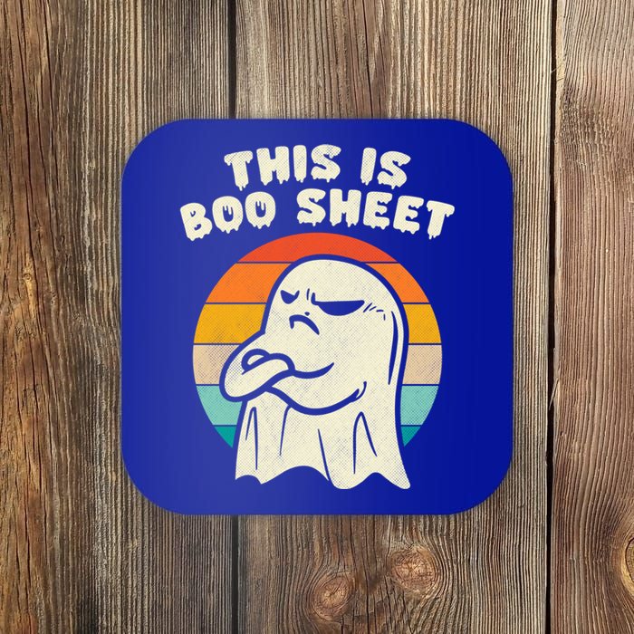 This Is Boo Sheegift Happy Halloween Funny Cute Ghost Meaningful Gift Coaster