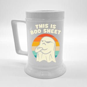 This Is Boo Sheegift Happy Halloween Funny Cute Ghost Meaningful Gift Beer Stein